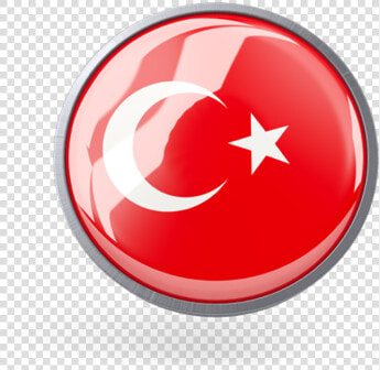 Metal Framed Round Icon   Turkey Round Flag Png  Transparent PngTransparent PNG