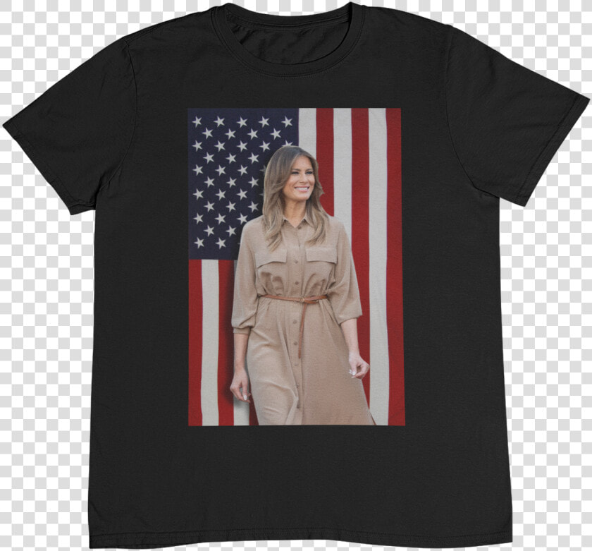 Melania Trump Flag Shirt   Vintage Clothing  HD Png DownloadTransparent PNG