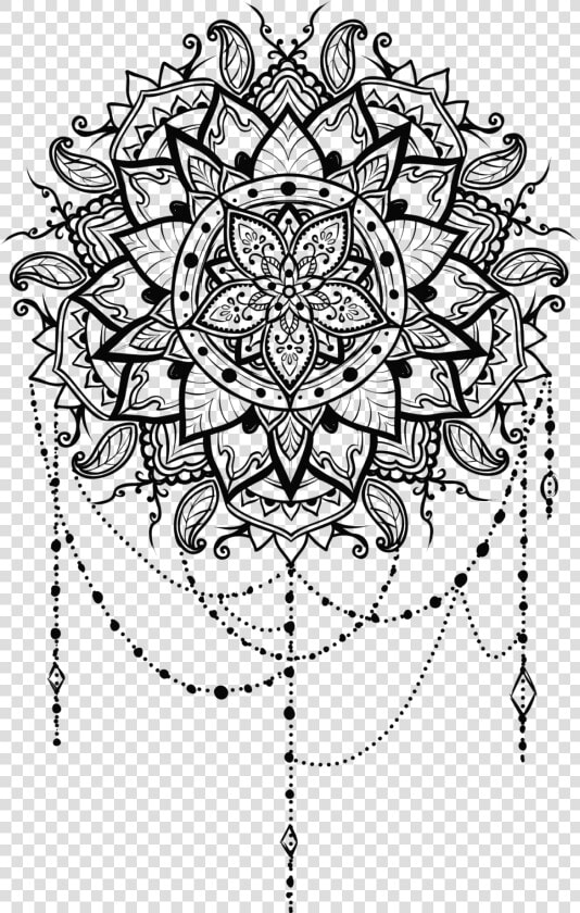  mandala  dreamcatcher  lace  hanging  beads  boho   Mandala Svg  HD Png DownloadTransparent PNG