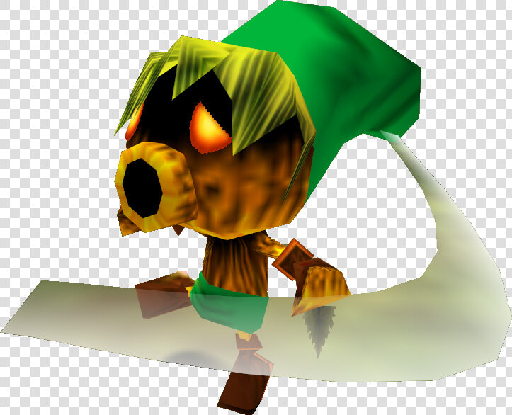 Majora  39 s Mask Deku Link Spin  HD Png DownloadTransparent PNG