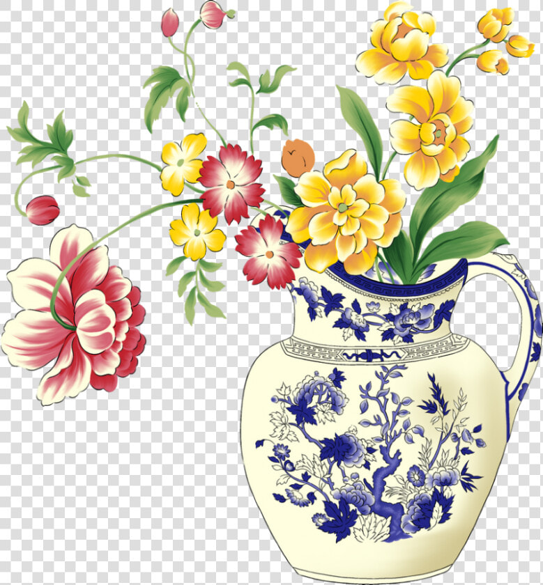 Vase Png Image   Collage Flower Vase  Transparent PngTransparent PNG