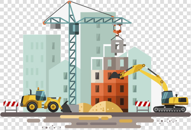 Construction Building Under Clipart Transparent Png   Construction Building Vector Png  Png DownloadTransparent PNG