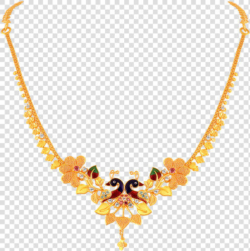 16 Gram Gold Necklace Designs   Necklace  HD Png DownloadTransparent PNG