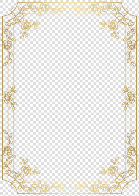 Free Png Deco Border Frame Png Png Images Transparent   Red And Gold Border  Png DownloadTransparent PNG