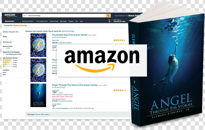 Amazon With Print On Demand   Amazon Published Books  HD Png DownloadTransparent PNG