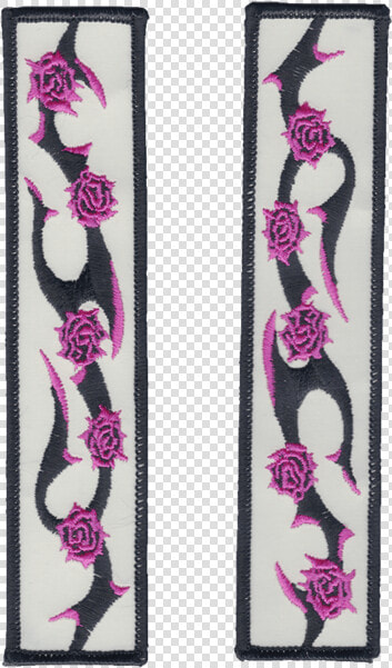 Pink Tattoo Bands Reflective Embroidered Patch   Tattoo Bands  HD Png DownloadTransparent PNG