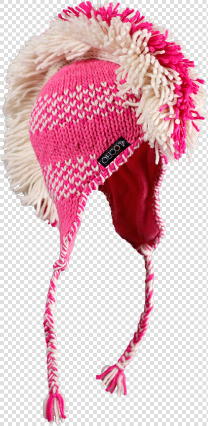 Pink Mohawk Snow Hat   Illustration  HD Png DownloadTransparent PNG