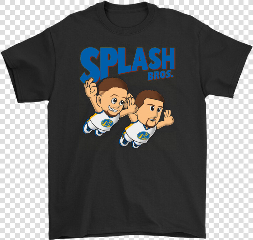 Splash Brothers Stephen Curry Klay Thompson Tshirt  HD Png DownloadTransparent PNG