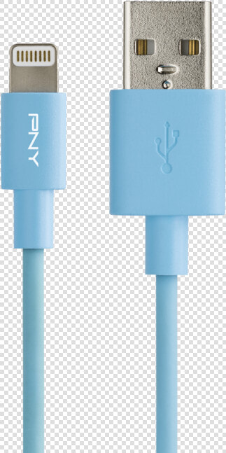 Http     www   Pny   Eu data products article Large 884   Blue Lightning Usb Cable  HD Png DownloadTransparent PNG