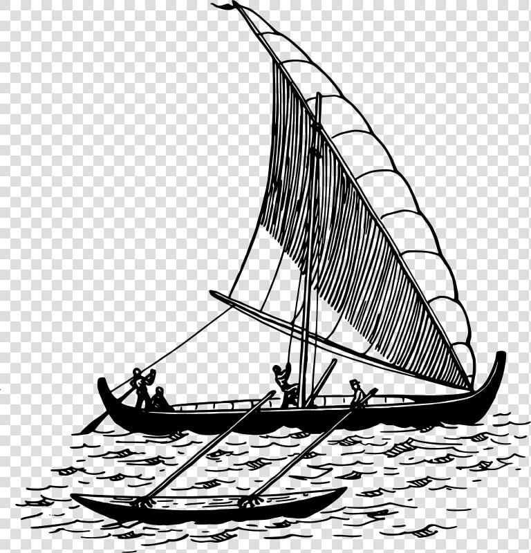 Drawing Sailboat Clip Art   Proa Png  Transparent PngTransparent PNG