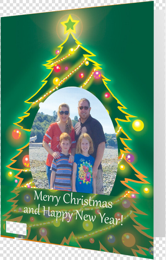 Artist Signature Holiday Photo Card Christmas Ornament  HD Png DownloadTransparent PNG