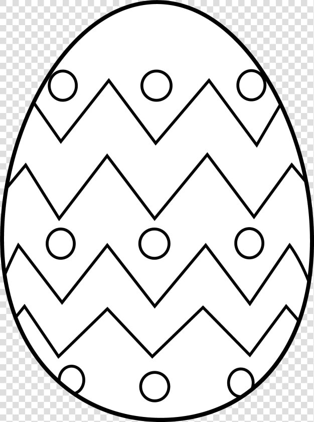 Free Egg For Easter Eggs Collection Clipart   Color In Easter Egg  HD Png DownloadTransparent PNG