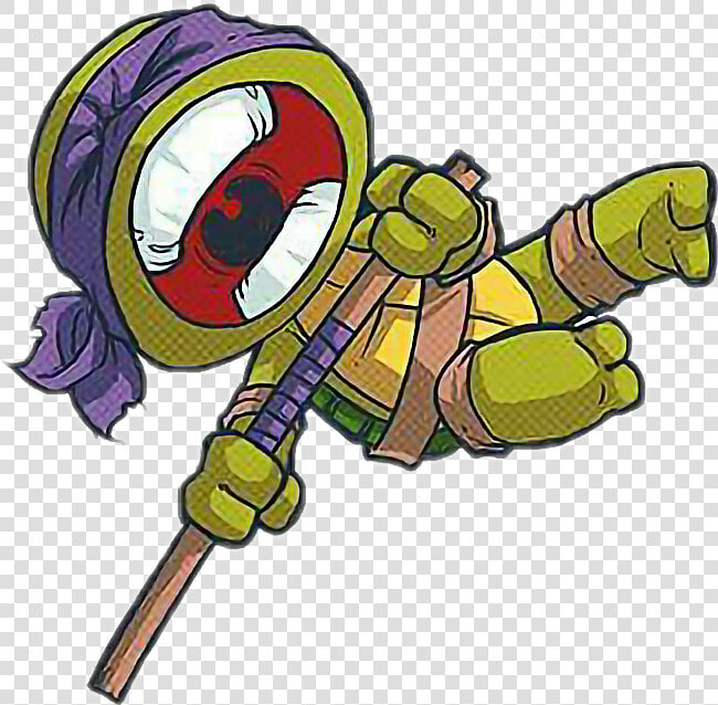  tmnt  tortugasninja  donatelo  donnie   Teenage Mutant Ninja Turtles Chibi  HD Png DownloadTransparent PNG