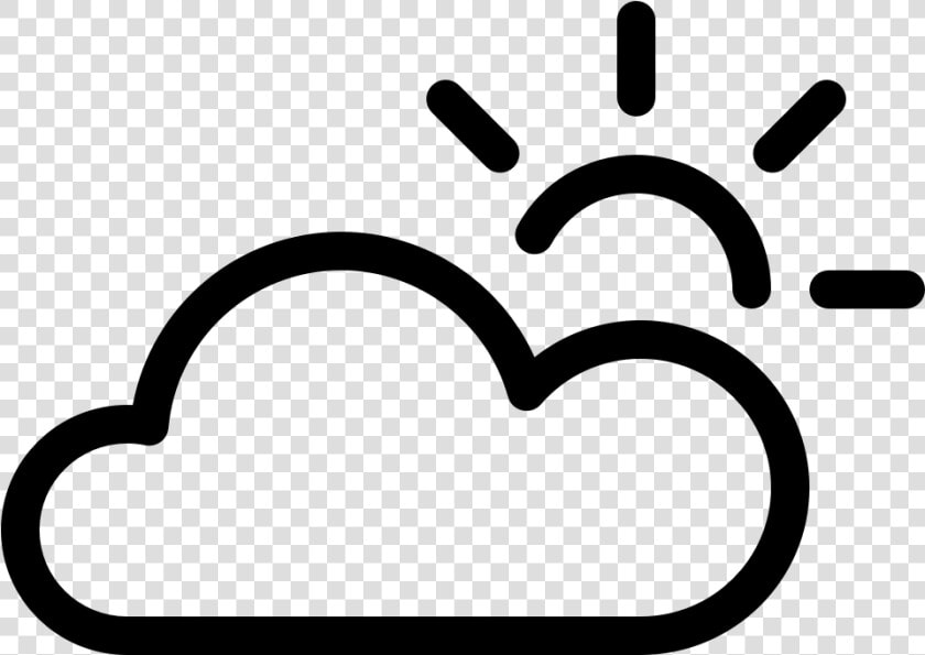 Sun Behind Cloud Modern Clipart Picture Stock App bits   Cloud And Sun Weather Symbol Png  Transparent PngTransparent PNG