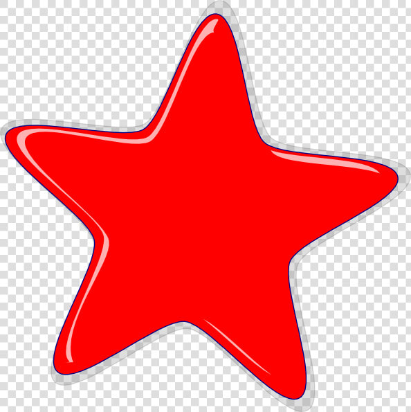 Red Star Clip Art Clkerm Vector Clip Art Online   Stern Rosa Clipart  HD Png DownloadTransparent PNG