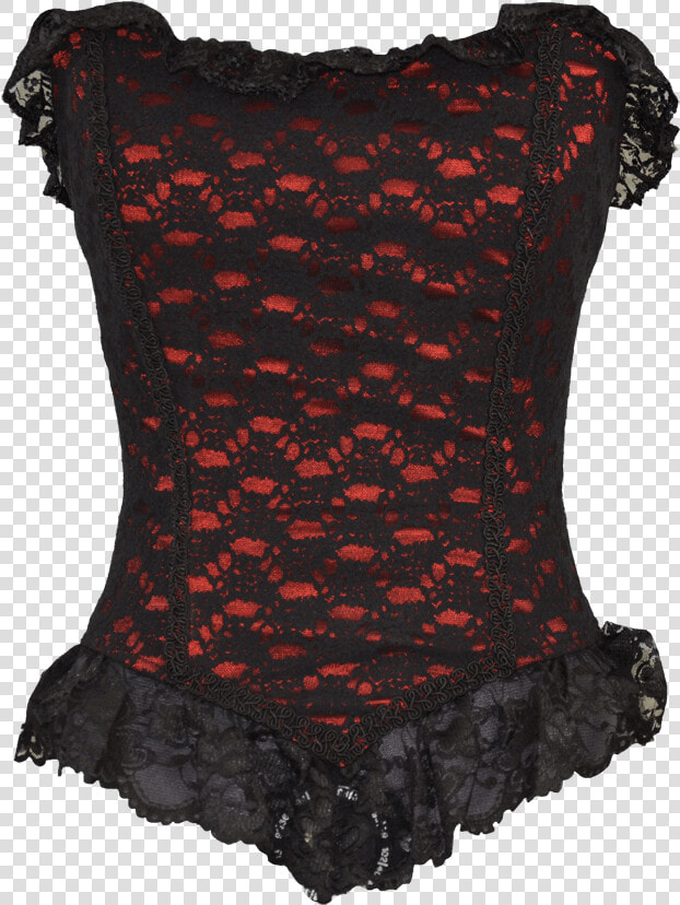 Gothic Lace Corset Top   Maillot  HD Png DownloadTransparent PNG