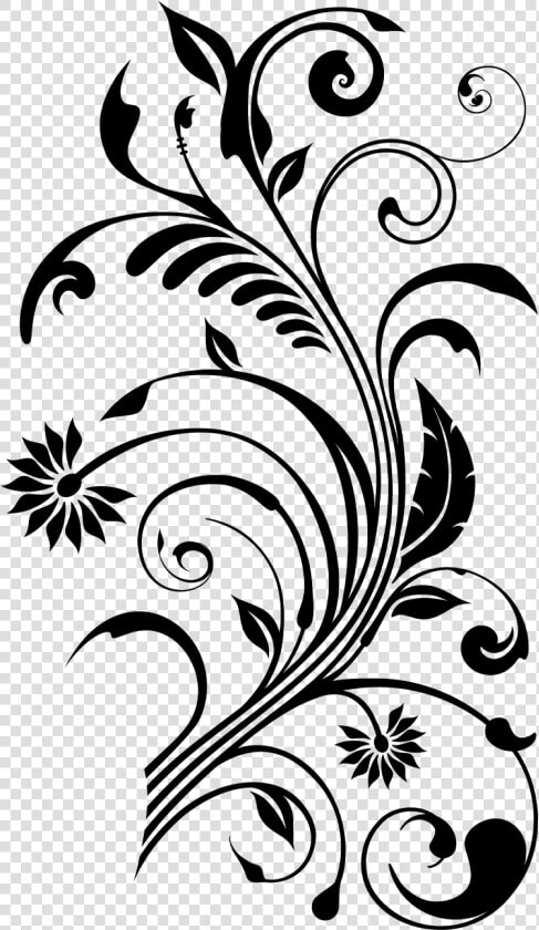 Flower Wall Mural   Gambar Pattern Bunga Png  Transparent PngTransparent PNG