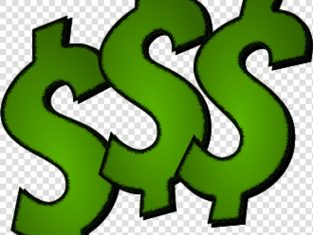 Money Signs   Cartoon Dollar Sign Clipart  HD Png DownloadTransparent PNG