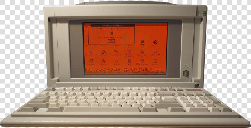 Compaq Portable   Compaq Portable 386  HD Png DownloadTransparent PNG