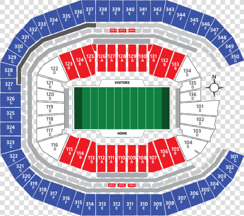 Super Bowl 2019 Seats  HD Png DownloadTransparent PNG