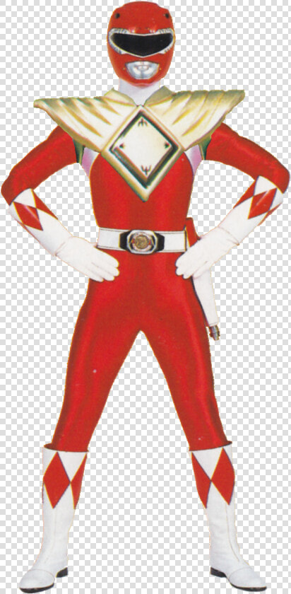 Power Rangers Red Power Ranger Costume Clipart   Png   Mighty Morphin Red Ranger Png  Transparent PngTransparent PNG