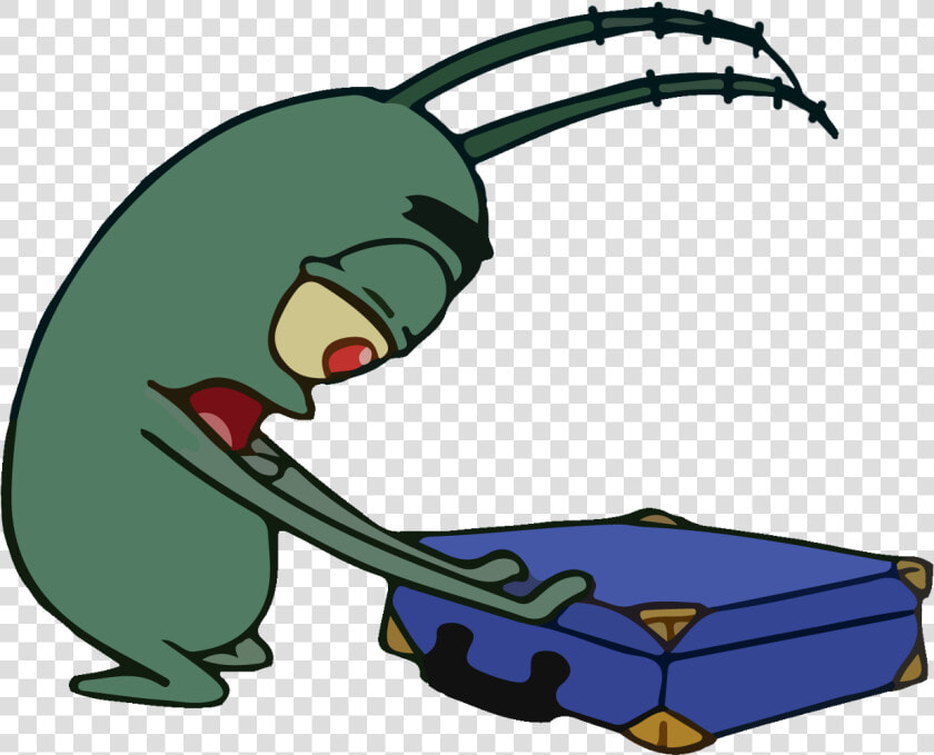 Plankton Momo Plantilla Bobesponja  HD Png DownloadTransparent PNG