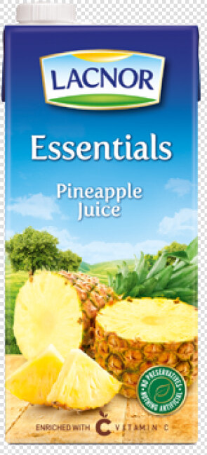 Pineapple Juice  1l Tetra Pak   Lacnor Pineapple Juice  HD Png DownloadTransparent PNG