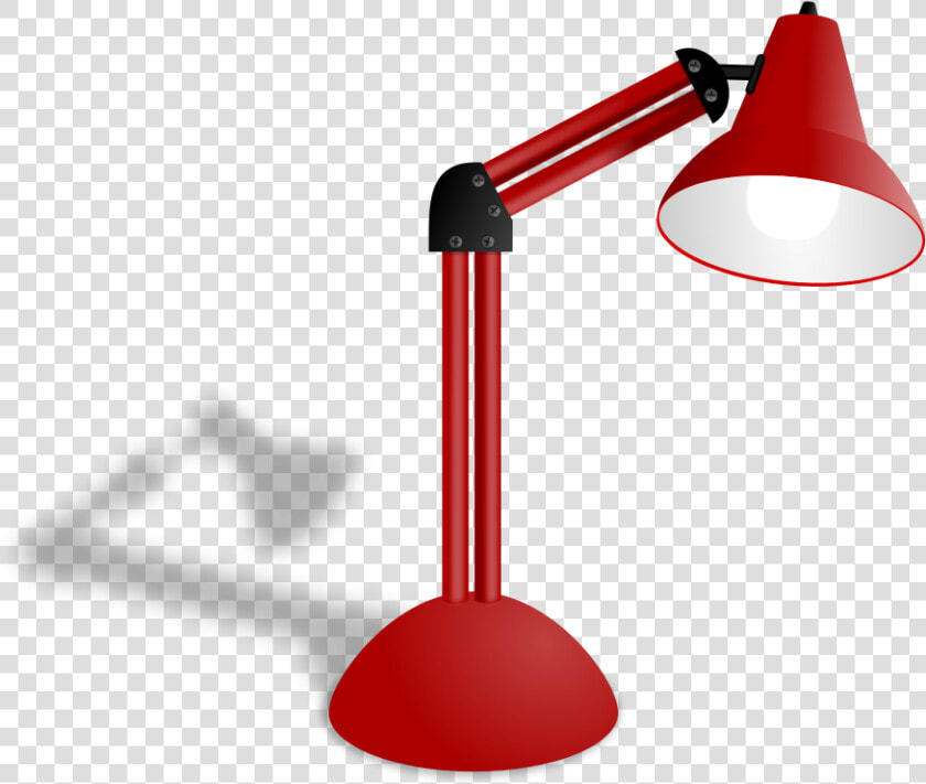 Photorealistic Red Lamp Svg Clip Arts   Red Desk Lamp Png  Transparent PngTransparent PNG