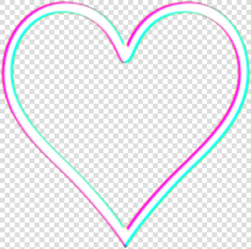  heart  glitch  new  picsart  sticker  new  hearts   Heart  HD Png DownloadTransparent PNG