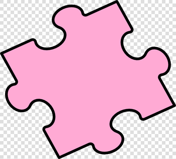 Jigsaw Puzzles Coloring Book Clip Art   Pink Puzzle Piece Clipart  HD Png DownloadTransparent PNG