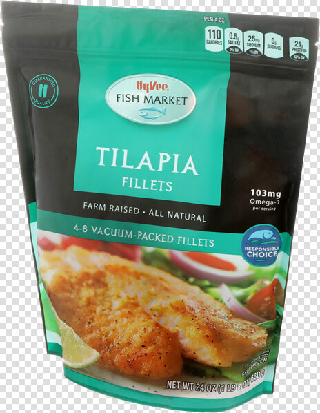 Hy Vee Fish Market Tilapia Fillets 24oz  HD Png DownloadTransparent PNG