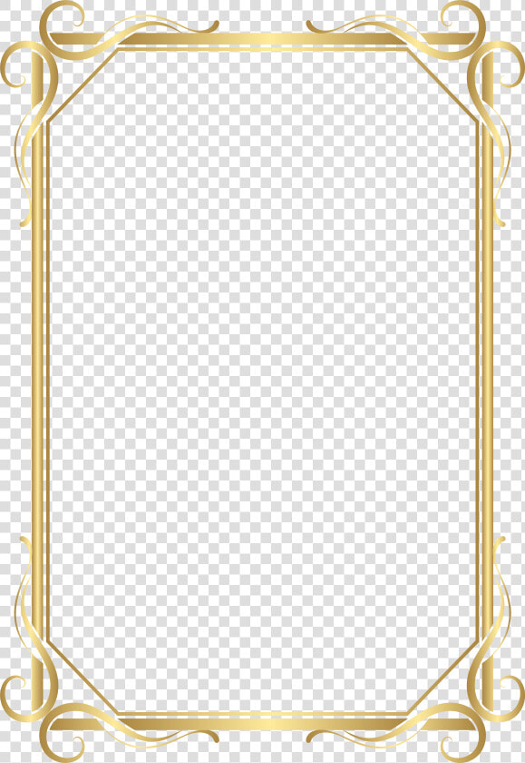 Transparent Chevron Border Png   Golden Frame Border Png  Png DownloadTransparent PNG