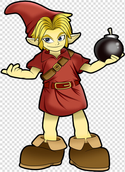 “ Bombs Oh Snap It’s Young Link For 2015 Supersmashartists   Cartoon  HD Png DownloadTransparent PNG