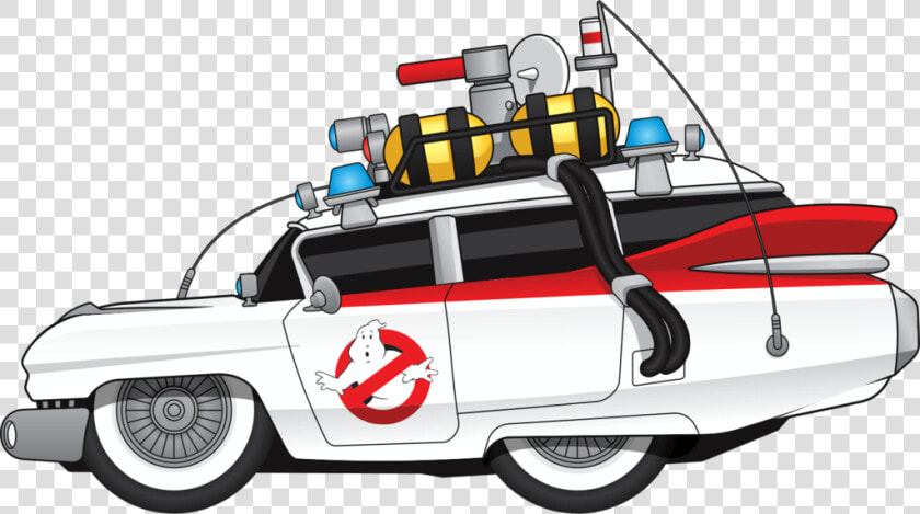 Ghostbuster Ecto 1 Cartoon  HD Png DownloadTransparent PNG