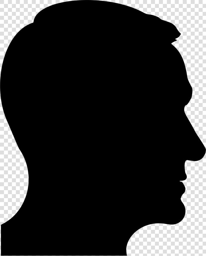 Man Head Clipart   Head Silhouette Clip Art  HD Png DownloadTransparent PNG