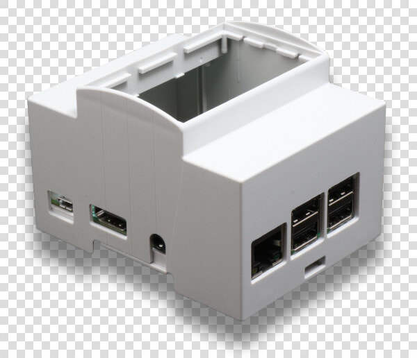 Boitier 4m Rail Din Pour Raspberry Pi B   Pi 2   Pi   Electronics  HD Png DownloadTransparent PNG