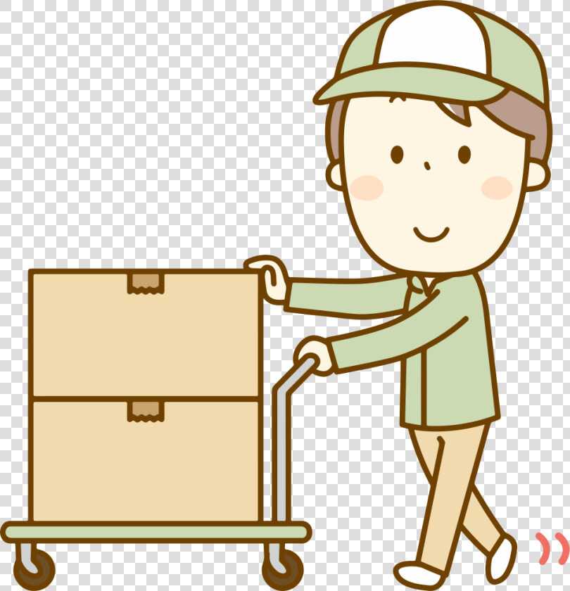 Deliveryman   Warehouse Material Handling Clip Art  HD Png DownloadTransparent PNG