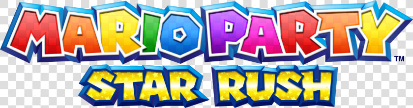 Mario Party Star Rush Logo  HD Png DownloadTransparent PNG