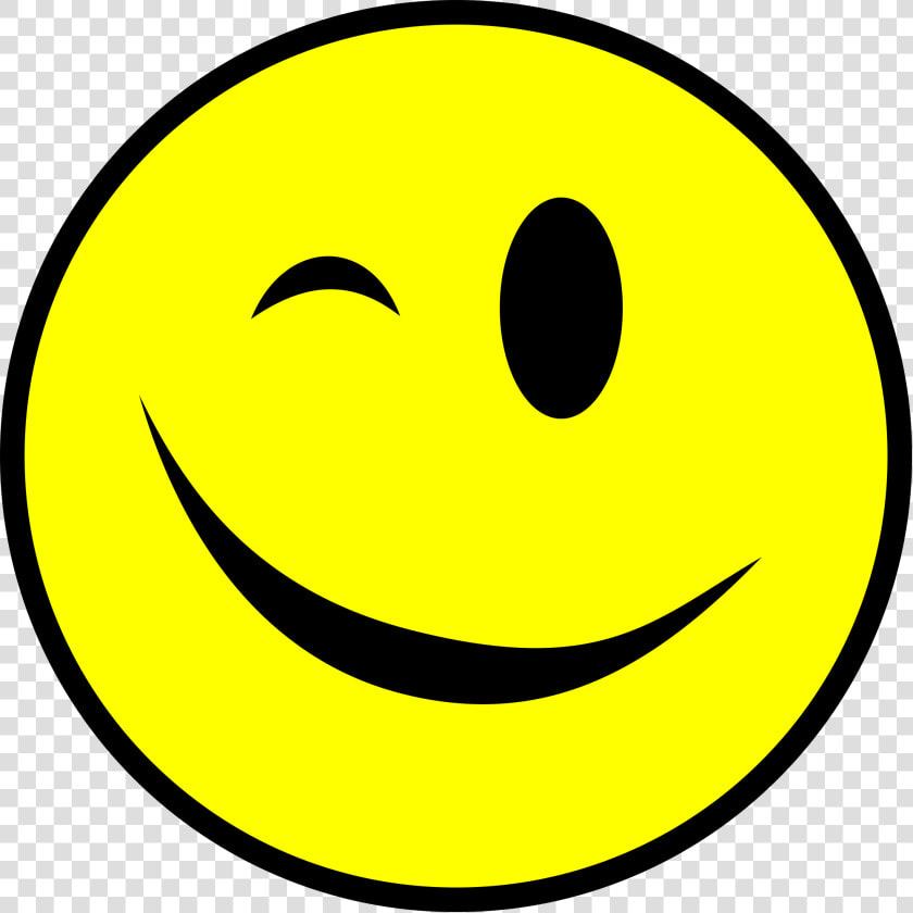 Filewinking Smiley Yellow Simple   Smiley Face Wink Png  Transparent PngTransparent PNG