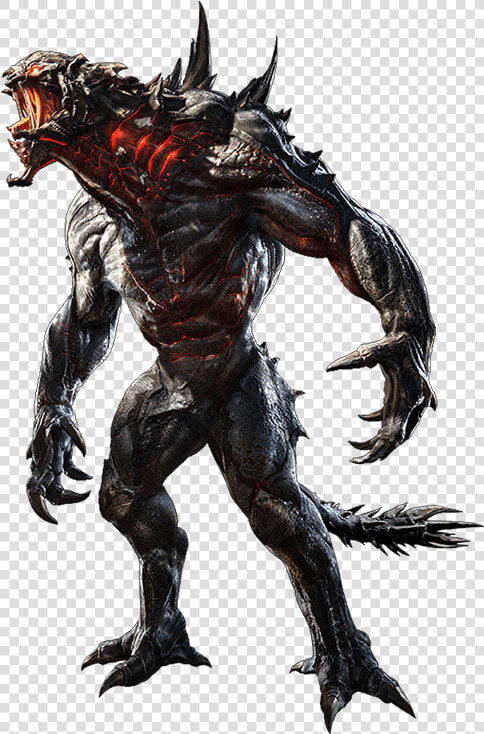 Evolve Monster Side View   Goliath Evolve Stage 3  HD Png DownloadTransparent PNG