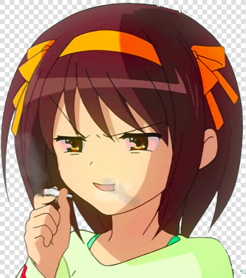 Haruhi Suzumiya Faces  HD Png DownloadTransparent PNG