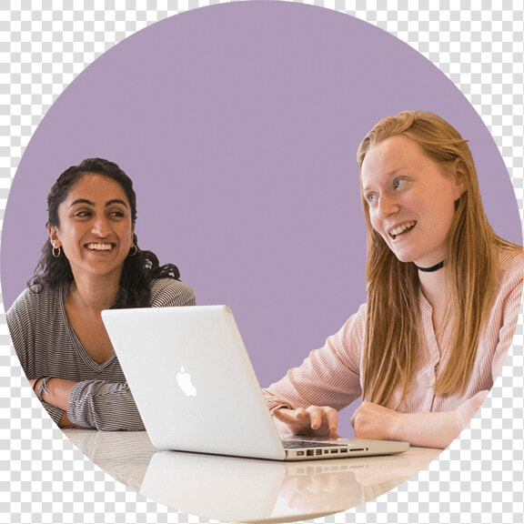 Smiling A level Chemistry Tutor Working With Female   Sitting  HD Png DownloadTransparent PNG