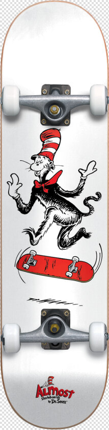 Almost Cat In The Hat Youth Premium Complete   Almost Skateboards Dr Seuss  HD Png DownloadTransparent PNG