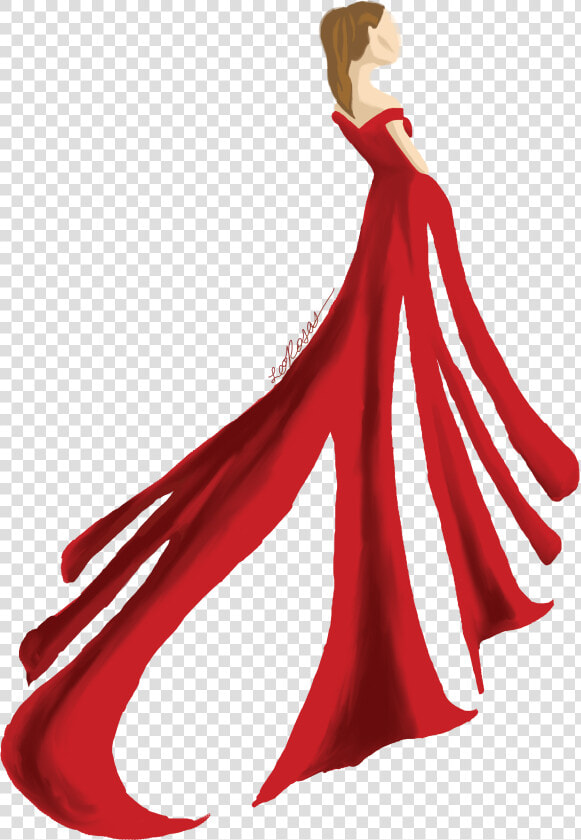 Alpha Phi S Red Dress Gala Clipart   Png Download   Red Dress Clipart  Transparent PngTransparent PNG