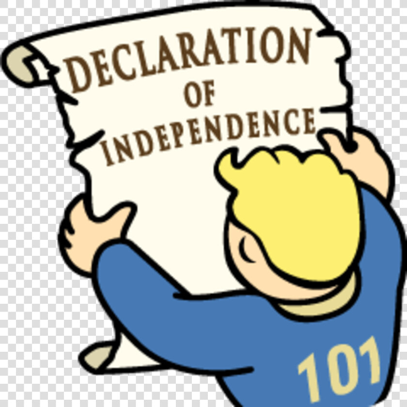 Fallout 3 Stealing Independence Clipart   Png Download   Declaration Of Independence Clipart  Transparent PngTransparent PNG