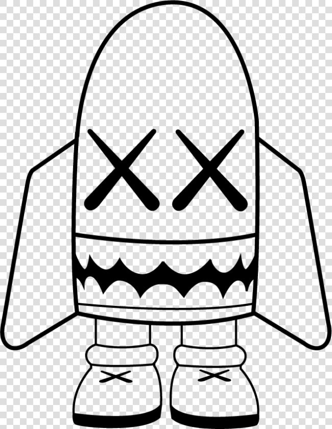 Draw Kaws   Drawing Kaws  HD Png DownloadTransparent PNG