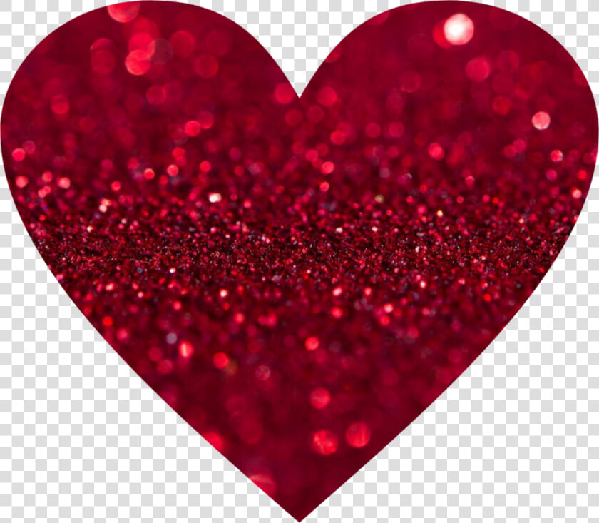 Transparent Free Glitter Clipart   Transparent Red Glitter Heart  HD Png DownloadTransparent PNG