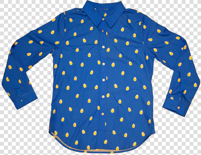 Deviled Egg Long Sleeve Button Up In Royal Blue   ナイキ ラッシュ ガード  HD Png DownloadTransparent PNG