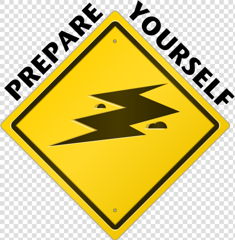 Earthquake Vector Safe   Traffic Sign  HD Png DownloadTransparent PNG