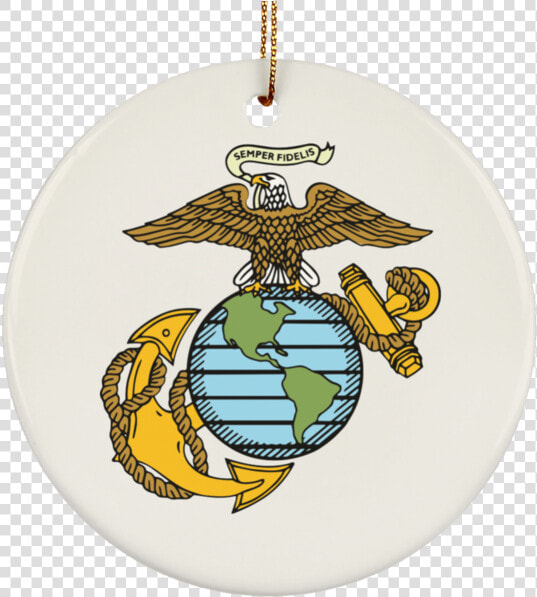 Jimmo Designs Original Eagle Globe  amp  Anchor Ceramic   Us Marines Logo Tattoo  HD Png DownloadTransparent PNG